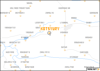 map of Kotsyury