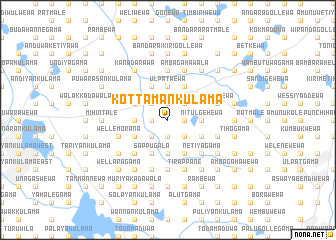 map of Kottamankulama