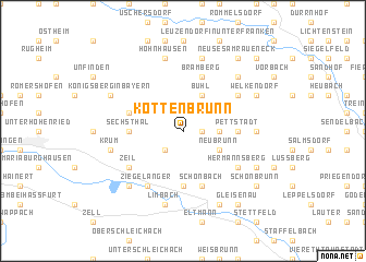 map of Kottenbrunn