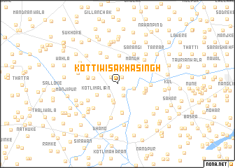 map of Kotti Wisākha Singh