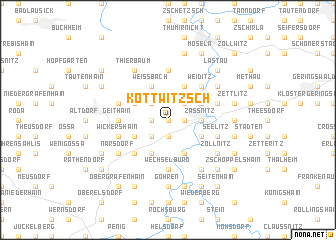 map of Köttwitzsch