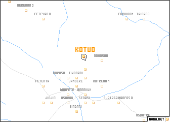 map of Kotuo