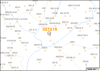 map of Kotuta