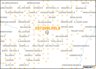 map of Kotuwalpola