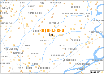 map of Kotwāla Khu