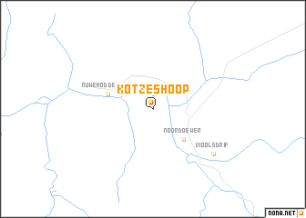 map of Kotzeshoop