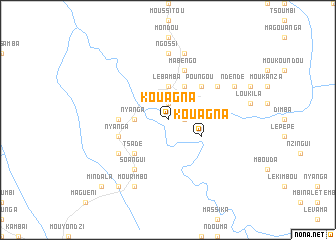 map of Kouagna