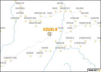 map of Kouala