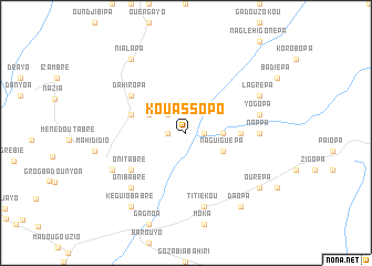 map of Kouassopo