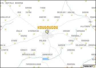 map of Koudougou