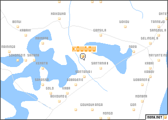 map of Koudou