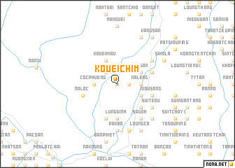 map of Kouei Chim