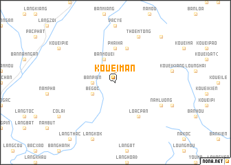 map of Kouei Man