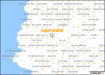 map of Koufí Kará