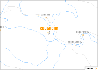 map of Kougadam