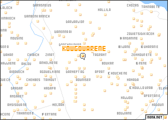 map of Kougouarene