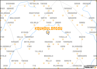 map of Kouhoulongou