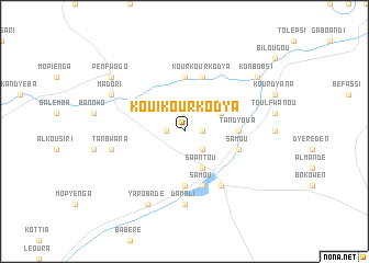 map of Kouikourkodya