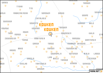 map of Kouken