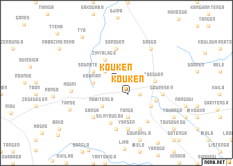 map of Kouken