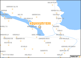 map of Koukkuniyemi