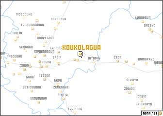 map of Koukolagua