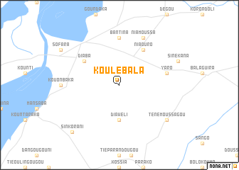 map of Koulébala