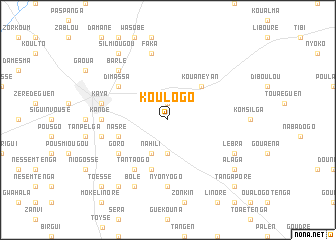 map of Koulogo