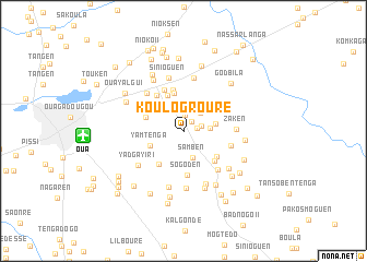 map of Koulogrouré