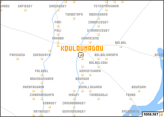 map of Kouloumadou