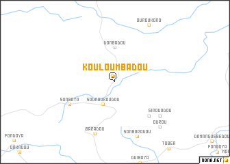 map of Kouloumbadou