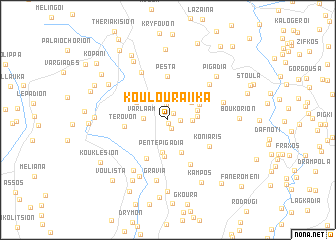 map of Koulouraíïka