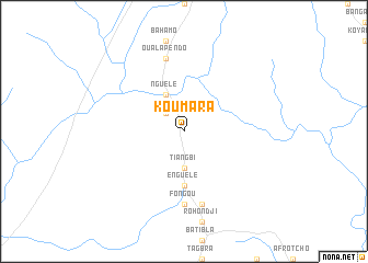 map of Koumara