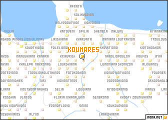 map of Koumarés