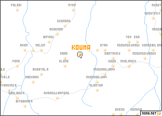 map of Kouma