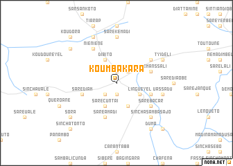 map of Koumbakara