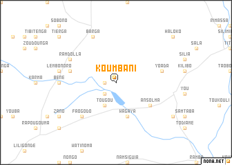 map of Koumbani