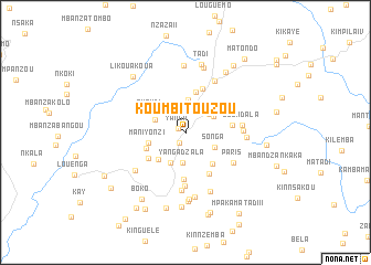 map of Koumbi Touzou