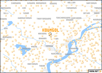 map of Kŏŭm-gol