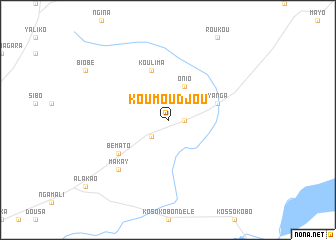 map of Koumoudjou
