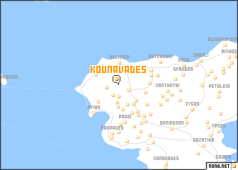 map of Kounavádes