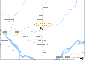 map of Koundoung