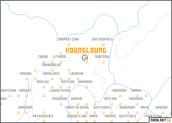 map of Koung Loung
