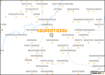 map of Koupointiégou