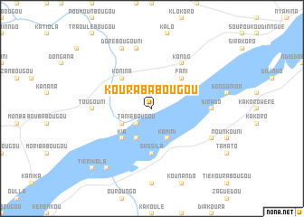 map of Kourababougou
