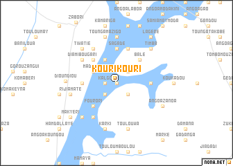 map of Kouri Kouri