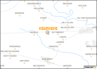 map of Kourkovo