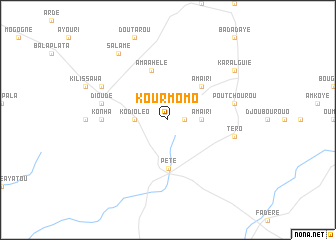 map of Kourmomo