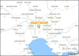 map of Kourtákion