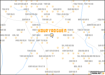 map of Kouryaoguen
